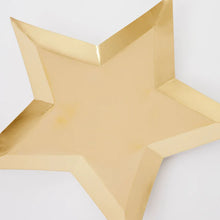 Load image into Gallery viewer, Gold Star Plates
