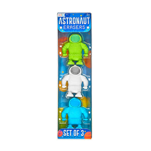 Astronaut Erasers  (set of 3)