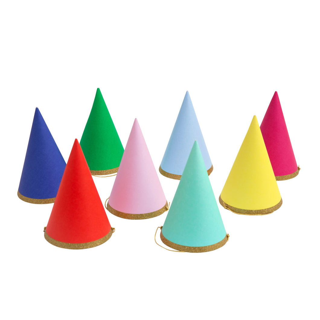 Multicolor Hats (set of 8)