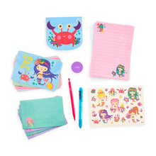 Load image into Gallery viewer, Mermaid Stationary Kit
