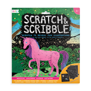 Unicorn Scratch Card Kit