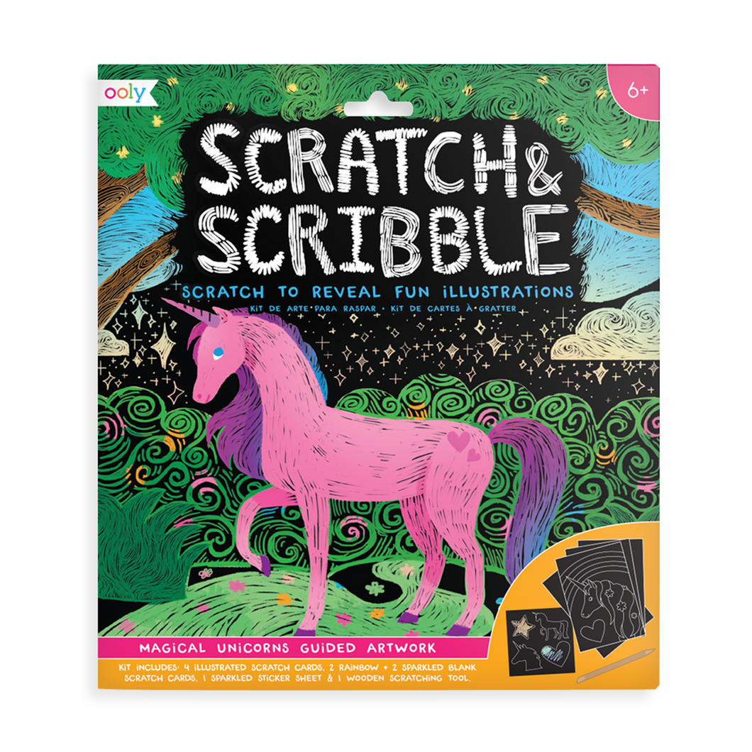 Unicorn Scratch Card Kit