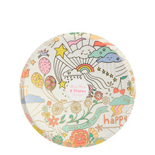 Load image into Gallery viewer, Happy Doodle Side Plates
