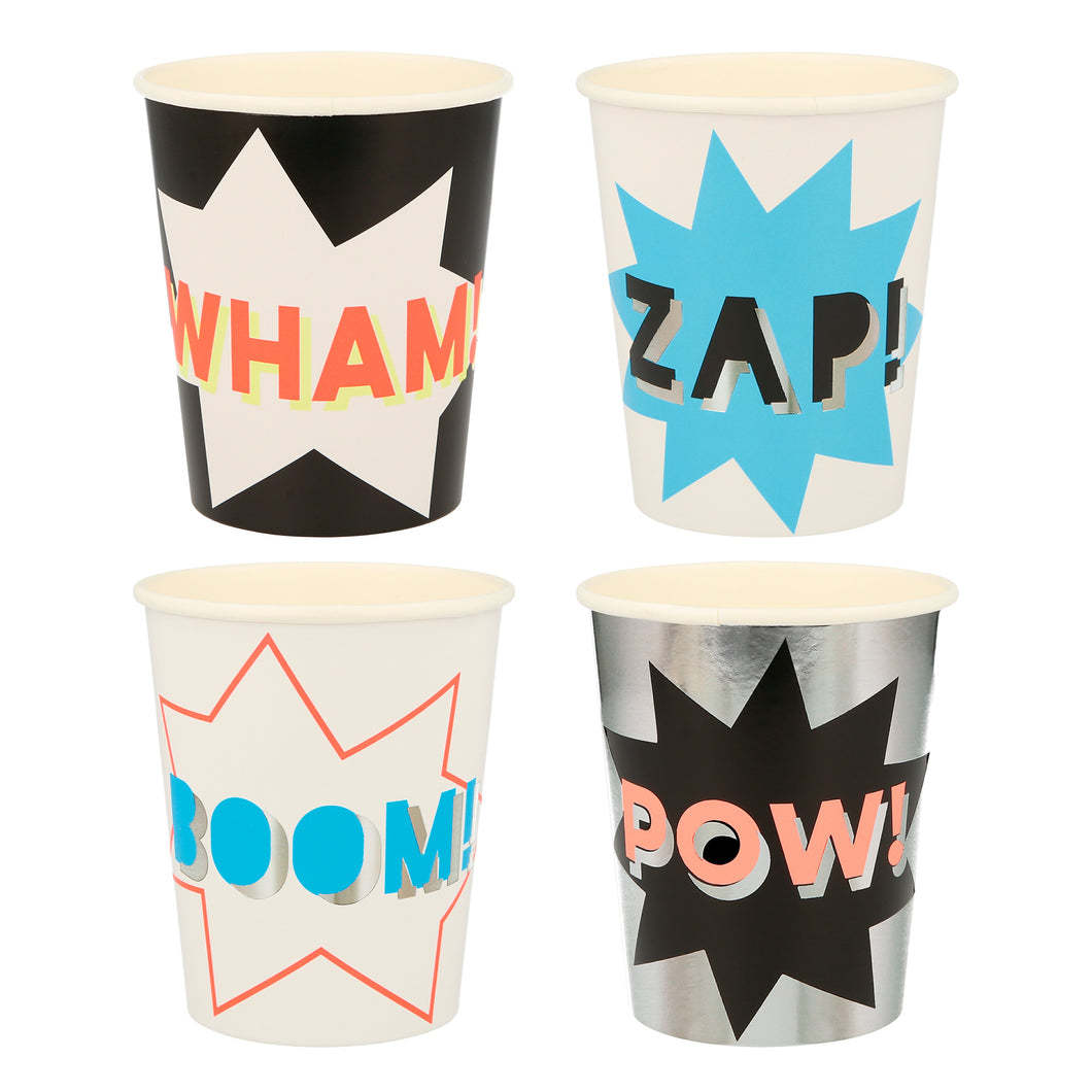 Superhero Cups (set of 8)