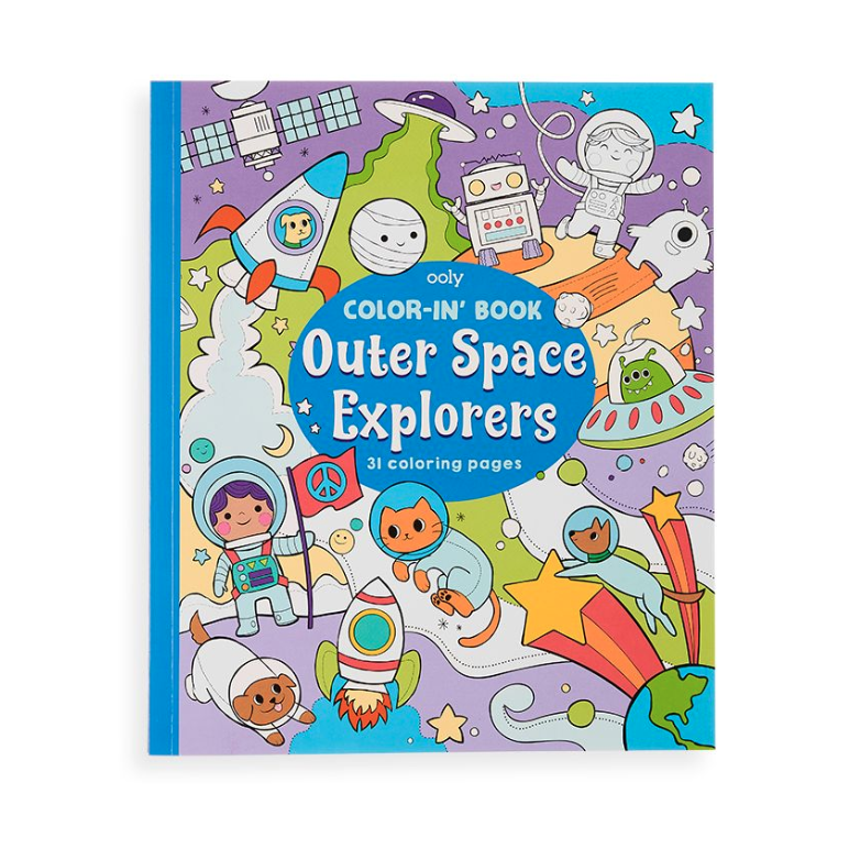 Color-in' Book: Outer Space
