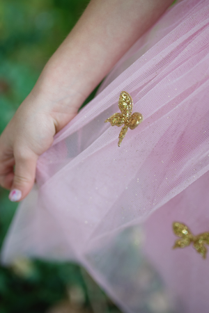 Gold Butterfly Dress POP Party Favors Gold Butterfly Dress POP Party Favors