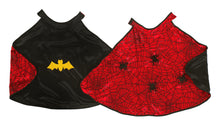 Load image into Gallery viewer, Reversible Spider Bat Cape
