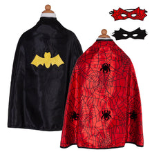 Load image into Gallery viewer, Reversible Spider Bat Cape
