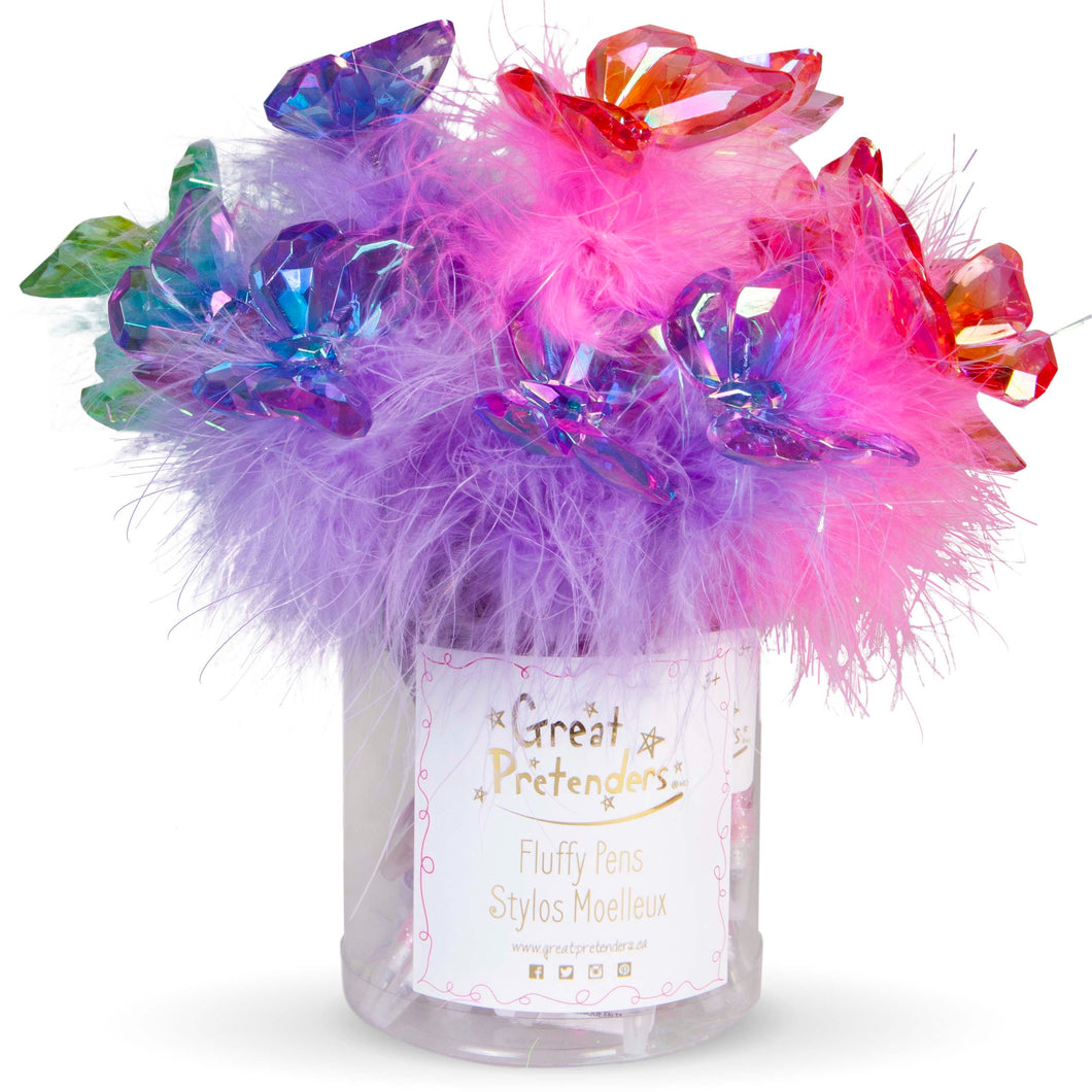 Fluffy Butterfly Pen