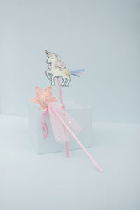 Unicorn & Star Wand Set