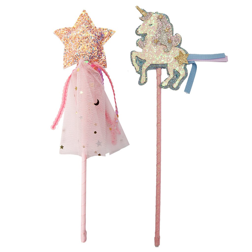 Unicorn & Star Wand Set
