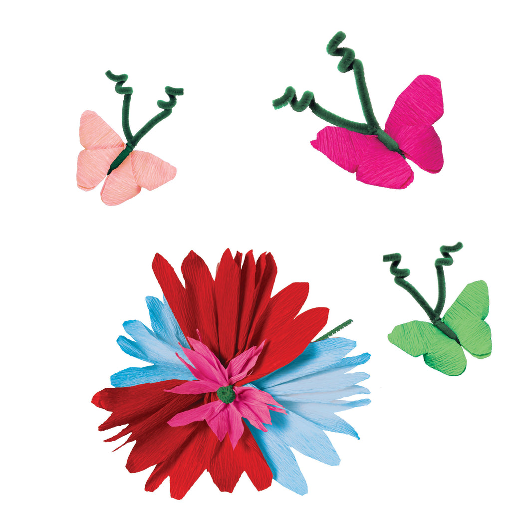 Crepe Paper Butterflies