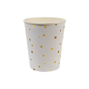 Gold Star Party Cups