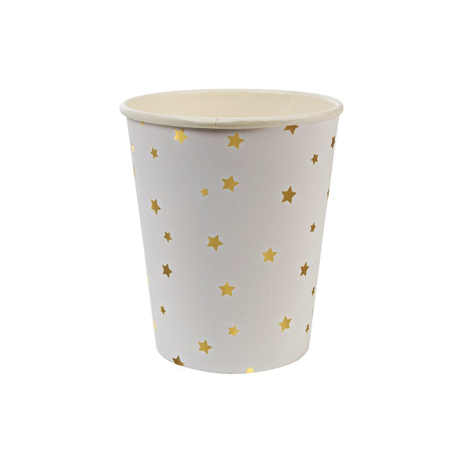 Gold Star Party Cups