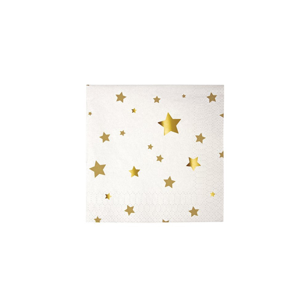 Gold Star Small Napkins