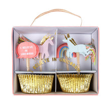 Load image into Gallery viewer, Unicorns Cupcake Kit
