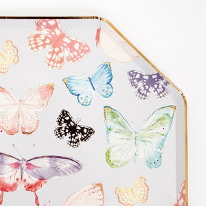 Butterfly Plates (set of 8)