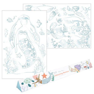 Mermaid Coloring Pages