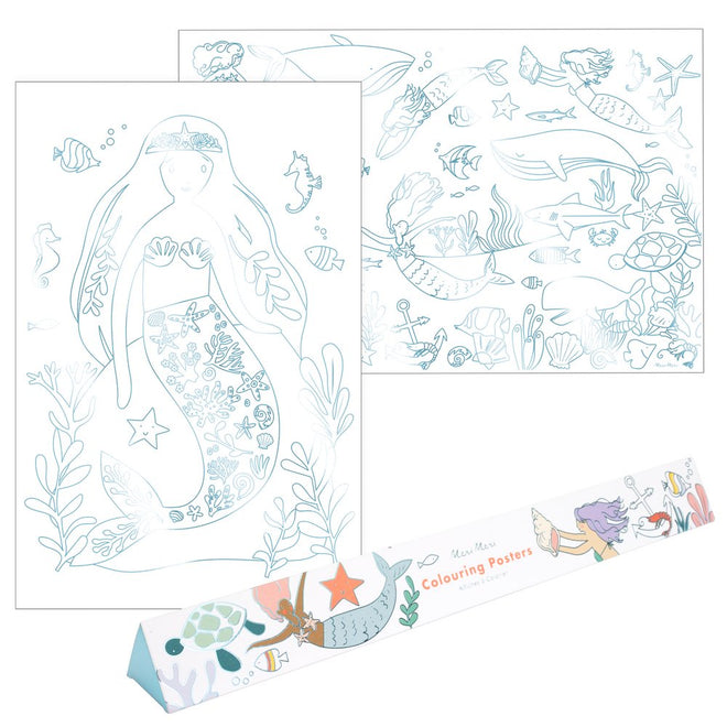Mermaid Coloring Pages