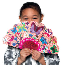 Load image into Gallery viewer, Butterfly Paper Fan
