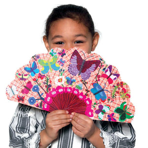 Butterfly Paper Fan