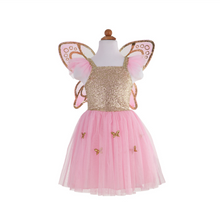 Load image into Gallery viewer, Gold Butterfly Dress
